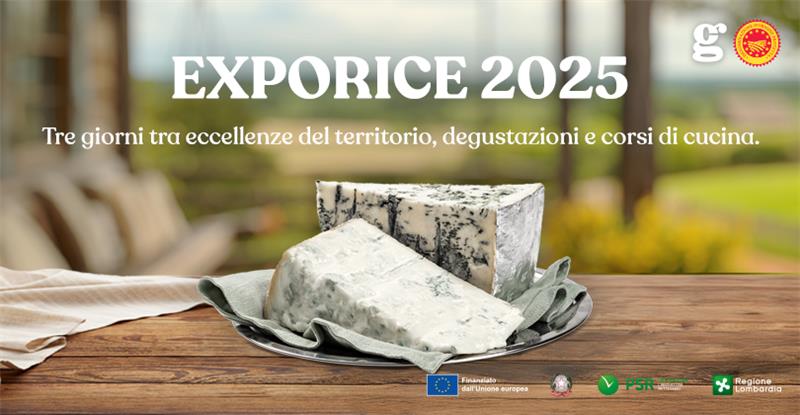 “EXPORICE 2025: ARROZ Y QUESO GORGONZOLA»: EL CONSORCIO QUESO GORGONZOLA DOP INAUGURA SU COLABORACIÓN CON EXPORICE